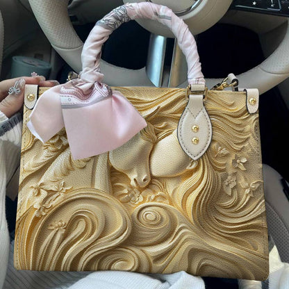 Horse Leather Bag Celestial Horse Embrace