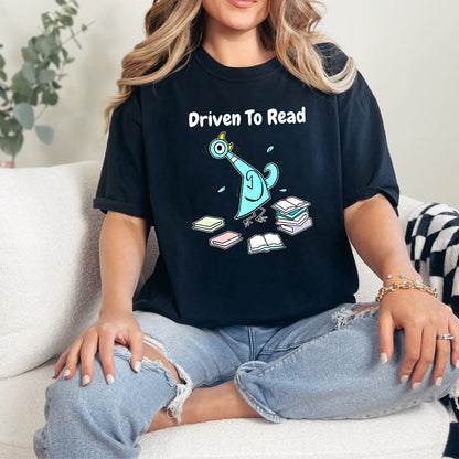 Driven To Read Shirt, I Am Book Loving Pigeon Teacher Shirt, Pigeon Shirt, Funny School Shirt, Kindergarten Teacher Shirt, Back To School
