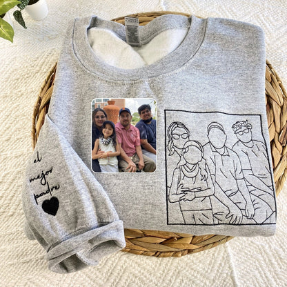 Cute Valentines Day Sweatshirt or Hoodie with Roman Numerals, Custom Embroidered Gift Ideas For Couples