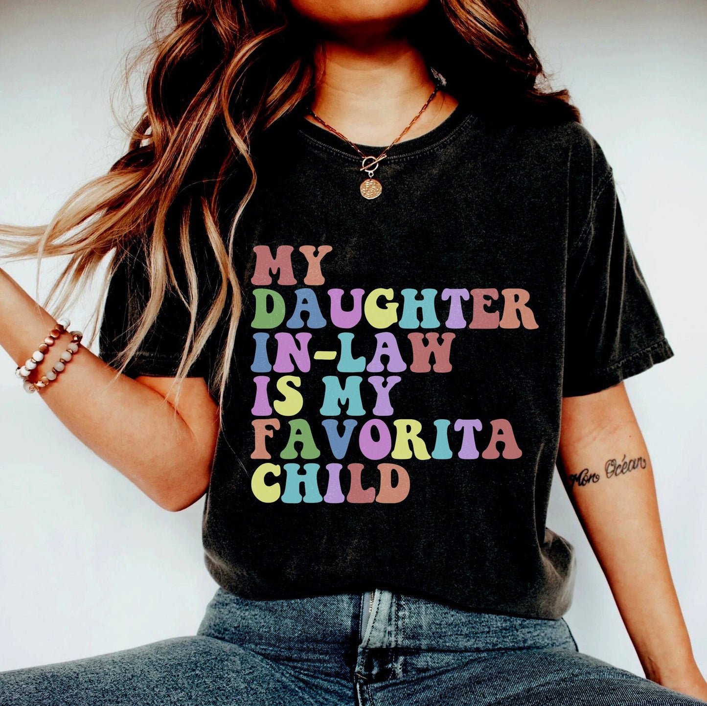 Daughter In Law Shirt, Gift For Mother In Law, Funny Gift Mothers Day, Gift From Daughter In Law, Wedding Gift For Mother In Law