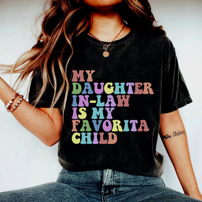 Daughter In Law Shirt, Gift For Mother In Law, Funny Gift Mothers Day, Gift From Daughter In Law, Wedding Gift For Mother In Law