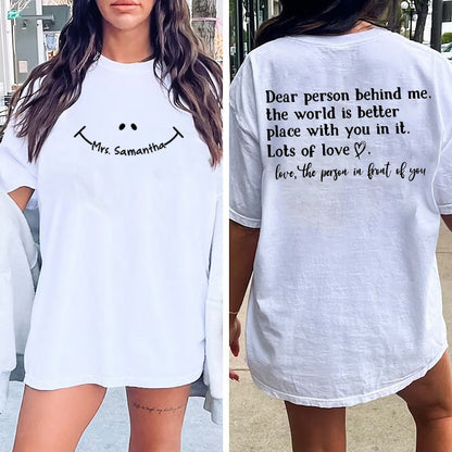 Dear Person Behind Me Sweatshirt, Aesthetic Sweatshirt, Person Behind Me Sweatshirt, Aesthetic Be Kind Sweatshirt, Mental Health Sweatshirt