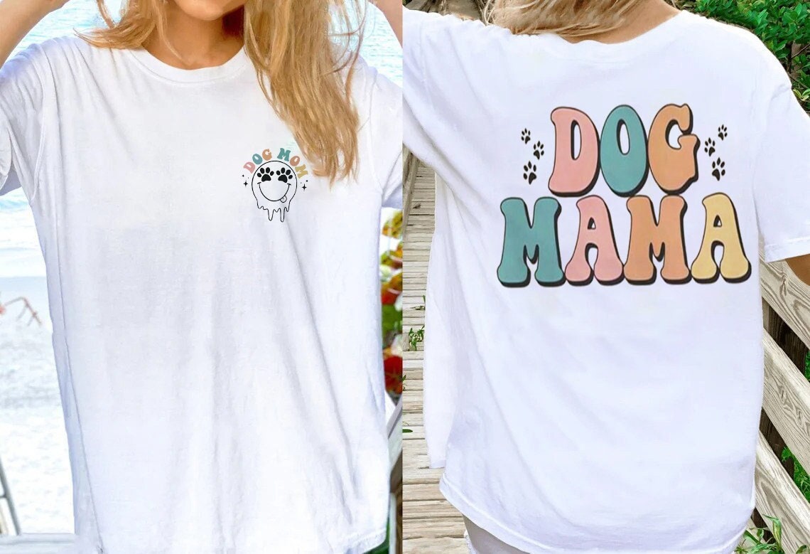 Dog Mama Shirt, Dog Gift for Owners, Fur Mama Tee, Leopard Dog Mom Shirt, Pet Mama Gift, Pet Lover gift, Gift For Her, women Graphic tee
