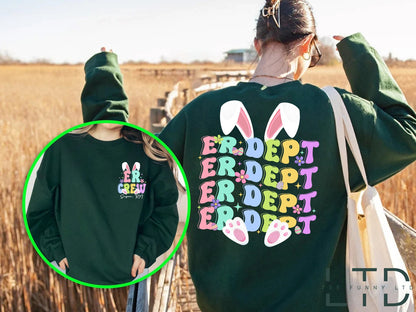 Easter Emergency Department Shirt, ER Nurse Easter Shirt, Emergency Room Nurse Shirt, Er Dept Easter Nurse Shirt, Easter Gift For Nurse