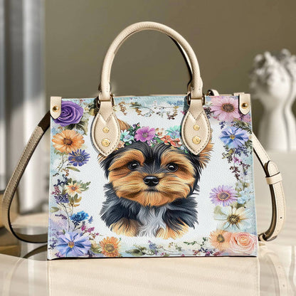 Leather Bag Blossom Pup
