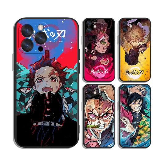Epic Anime Combat Look Phone Case for iPhone – Protective and Stylish - Fits Most Models - Unique Printed Design