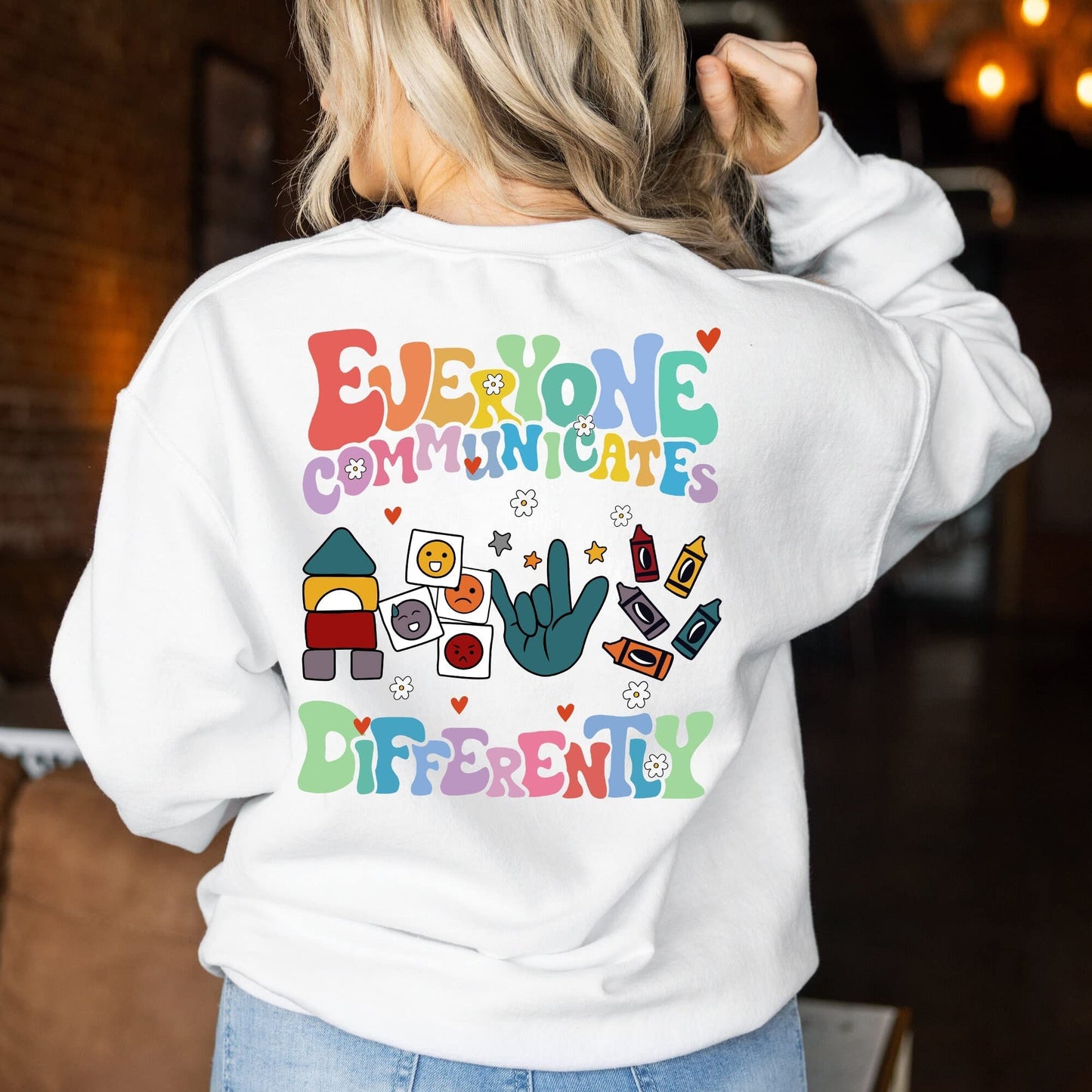 Everyone Communicates Differently Shirt, Autism Tee, Autism Shirt for Mom, Autism Awareness, Autism Awareness Month, Autism Shirt Teacher