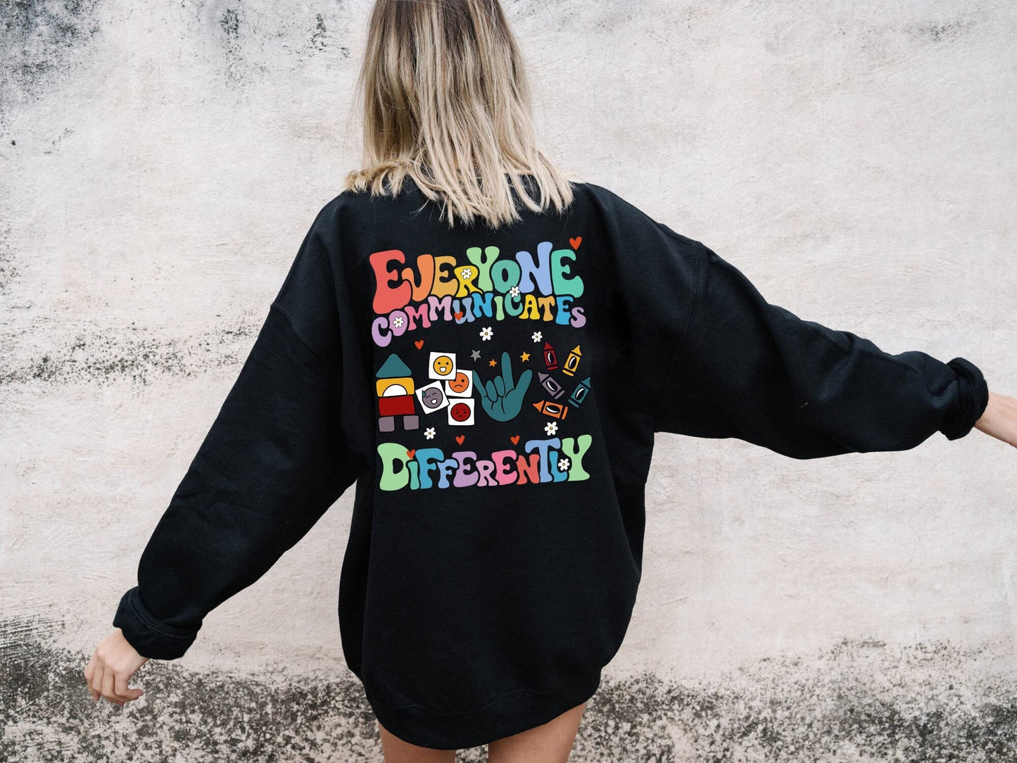 Everyone Communicates Differently Shirt, Autism Tee, Autism Shirt for Mom, Autism Awareness, Autism Awareness Month, Autism Shirt Teacher