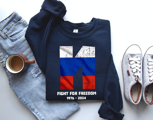 Fight for Freedom Sweatshirt, Graphic Tee, Political Activism Apparel, Unisex Protest Shirt, Bold Statement Top