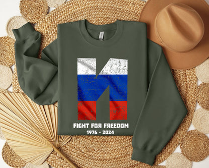 Fight for Freedom Sweatshirt, Graphic Tee, Political Activism Apparel, Unisex Protest Shirt, Bold Statement Top