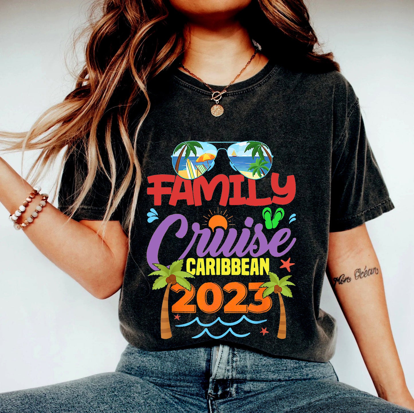 Family Vacation T-shirt, Cruise Squad, Carıbbean Vacation Shirt, Family Cruise Tee, Family Matching Vacation Shirts, Matching Family Outfits