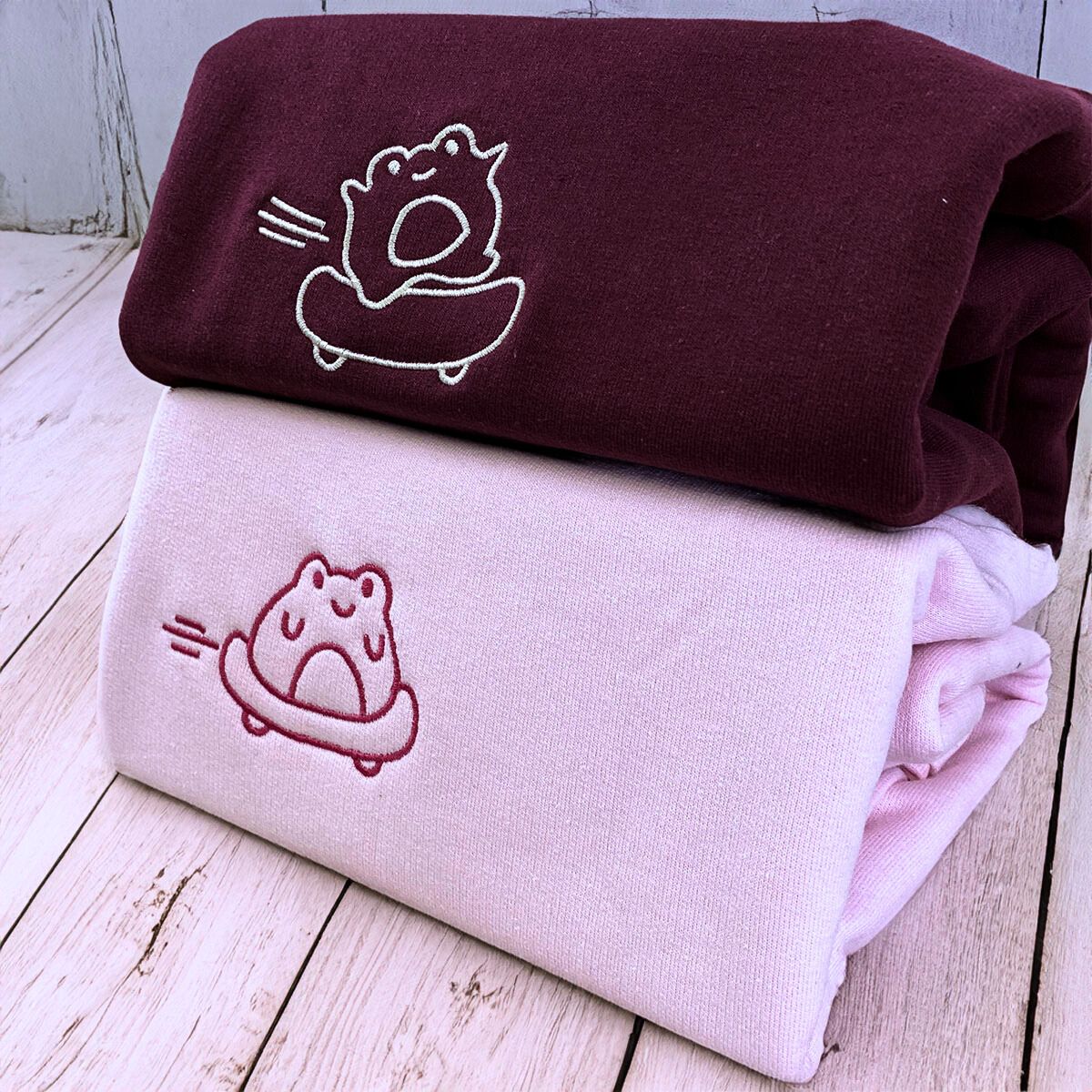 Embroidered Wild Flowers Bible Verse Sweatshirt or Hoodie