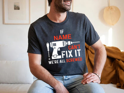 Funny Mechanic I Fix Stuff And Know Things Gift Shirt Humor Mechanic T-Shirt Dad Christmas Shirt Dad Gift Dad Christmas Xmas Holiday Shirt
