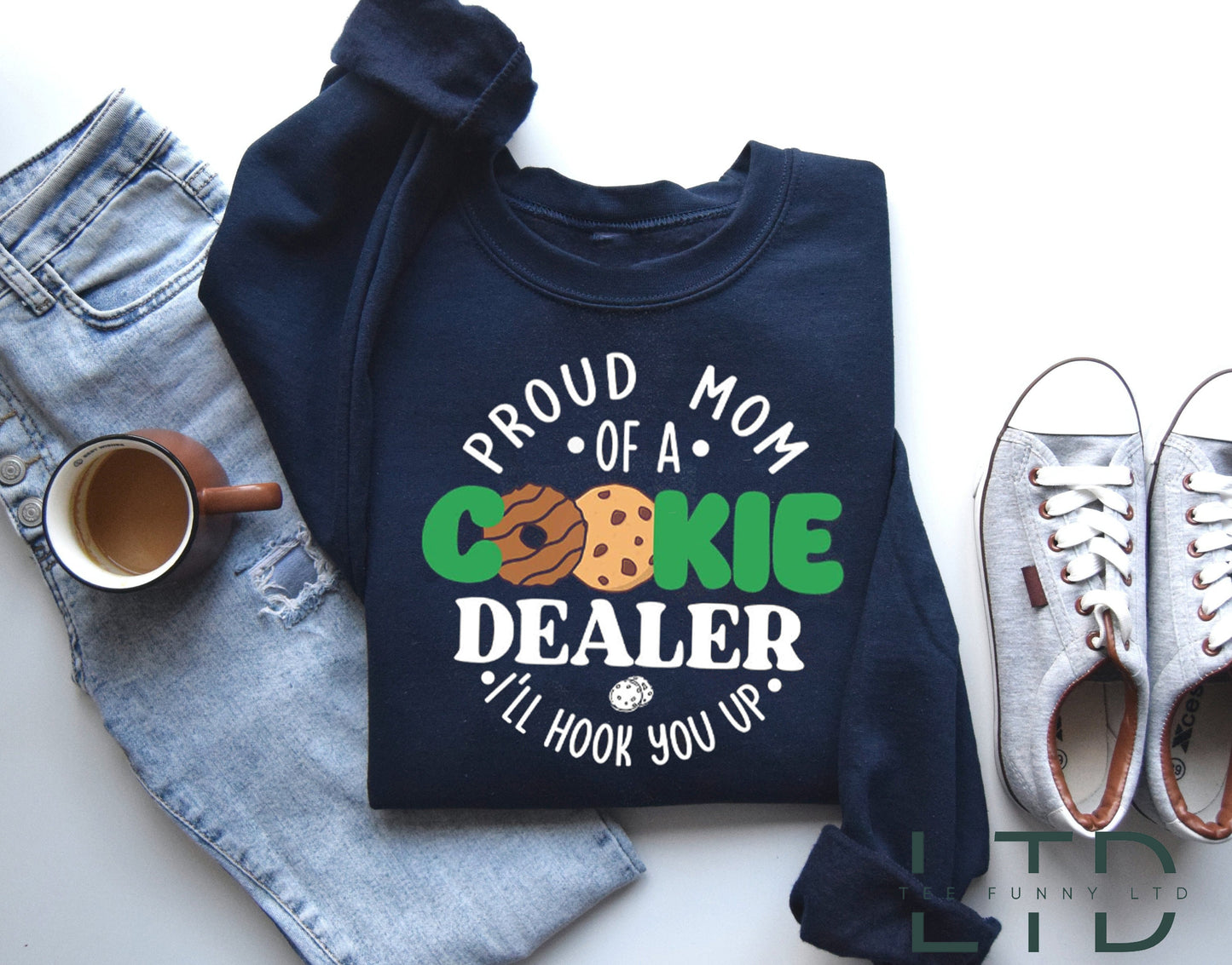 Léine Dealer Cookie Cailín Gasóga, Léine Mam Gasóga Cailín, Léine Dealer Fianán, Léine Fianán Gasóga Cailín, Léine Dealer Cookie, Fianáin Gasóga Cailín
