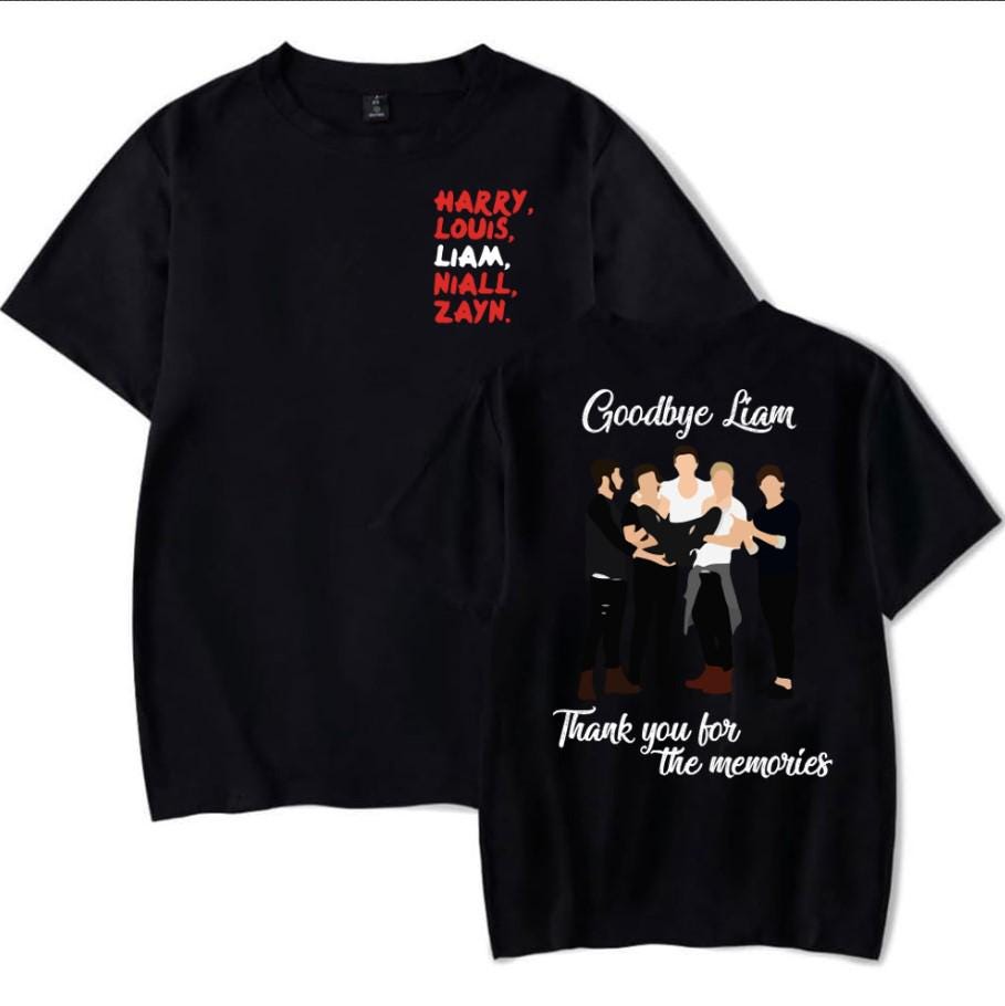 Goodbye Liam Payne 1993-2024 Vintage 2 Side Shirt, Rest In Peace Liam Payne With Signature Tshirt, In Memory Of Liam Payne T-shirt, For Fans