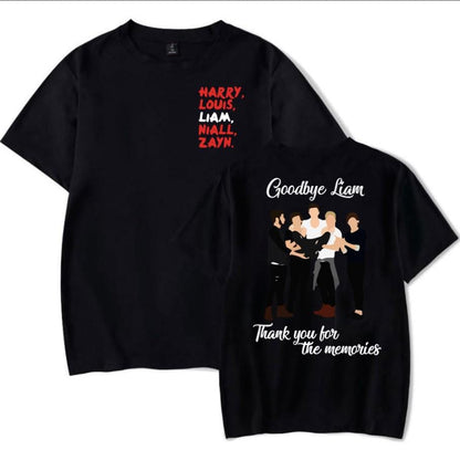 Goodbye Liam Payne 1993-2024 Vintage 2 Side Shirt, Rest In Peace Liam Payne With Signature Tshirt, In Memory Of Liam Payne T-shirt, For Fans
