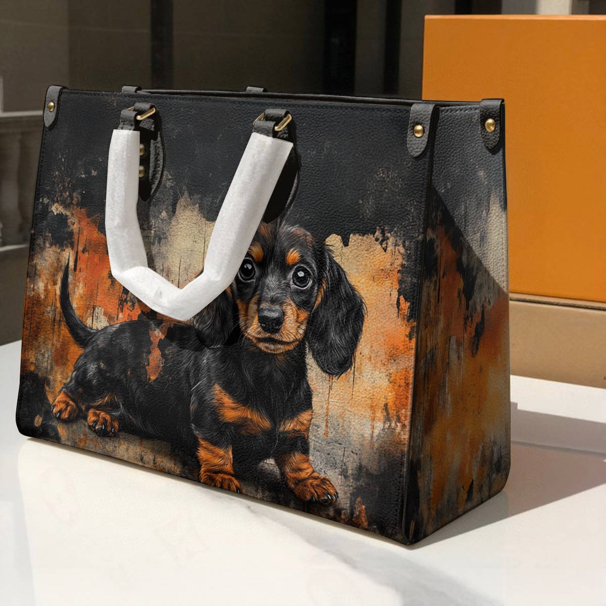 Leather Bag Sausage Chic