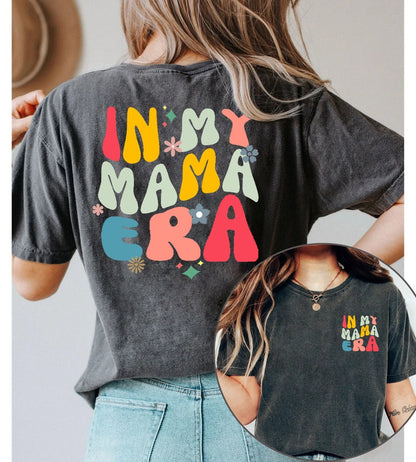 Gift for Mom, Funny Mom Shirt, In My Mama Era, Comfort Colors Concert Shirt, Retro Concert Tee, Concert Shirt for Mom, Funny Mom Gift shirt