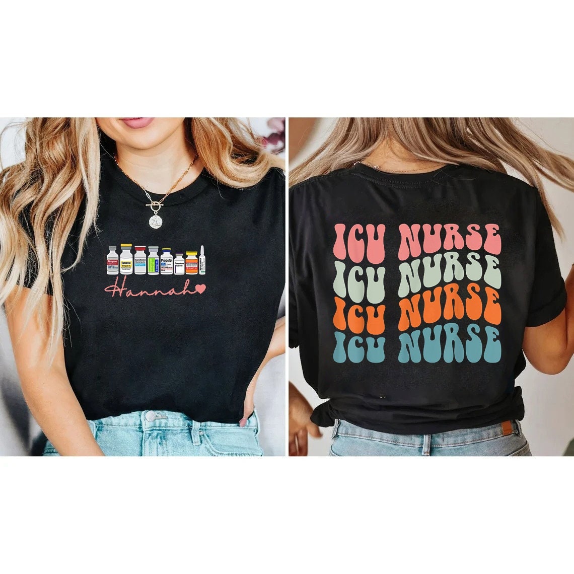 Groovy ICU Nurse Shirt, Intensive Care Unit, Nurses Week Gift, Nurse Appreciation, Nursing School Grad, Student Nurse Unisex t shirt