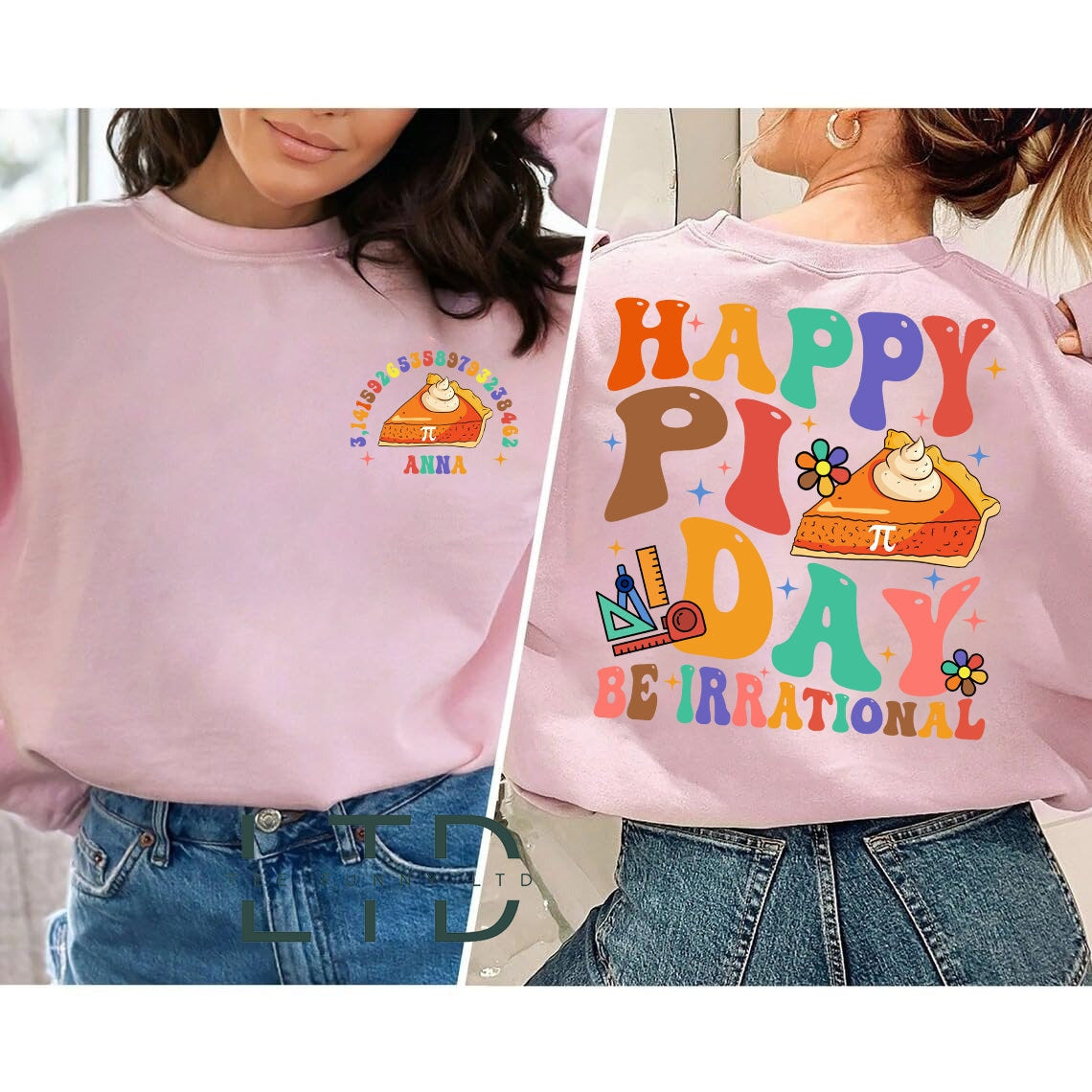 Happy Pi Day Shirt, Funny Math Shirt, Math Lover Shirt, Be Irrational Shirt, Custom Teacher Shirt, Math Teacher Shirt, Gift For Math Teacher