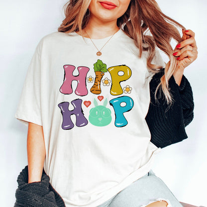 Léine Bunny Cásca Hip Hop, Léinte Cásca, Léine Coinín Cásca, Léine Earraigh, Léine Coinín, Léine Coinín Cool, Léine Coinín Páistí, Bronntanas Cásca