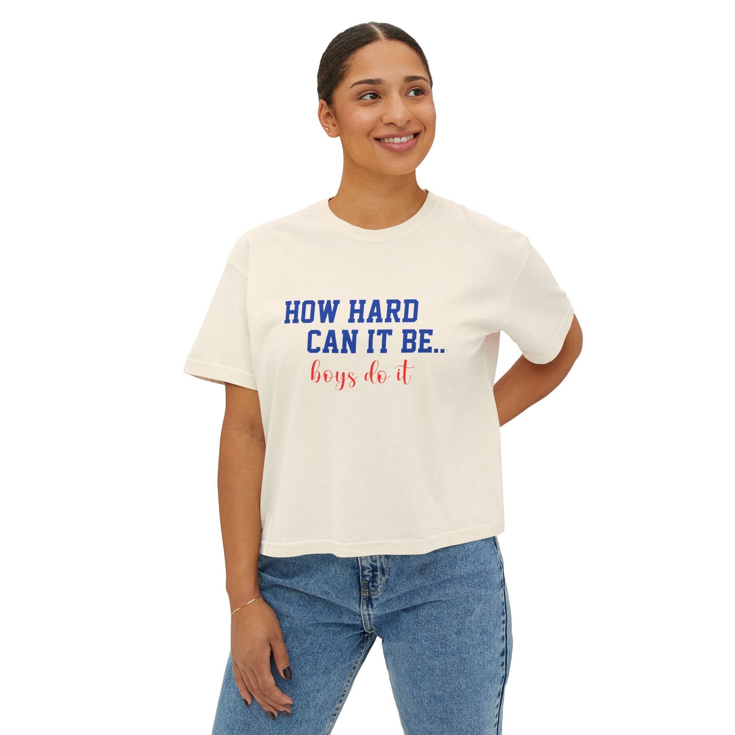 How Hard Can it Be Boys Do It tshirt, How Hard Can it Be shirt,Girl Power Shirt, Girl Power Tee, Boys Do It crewneck