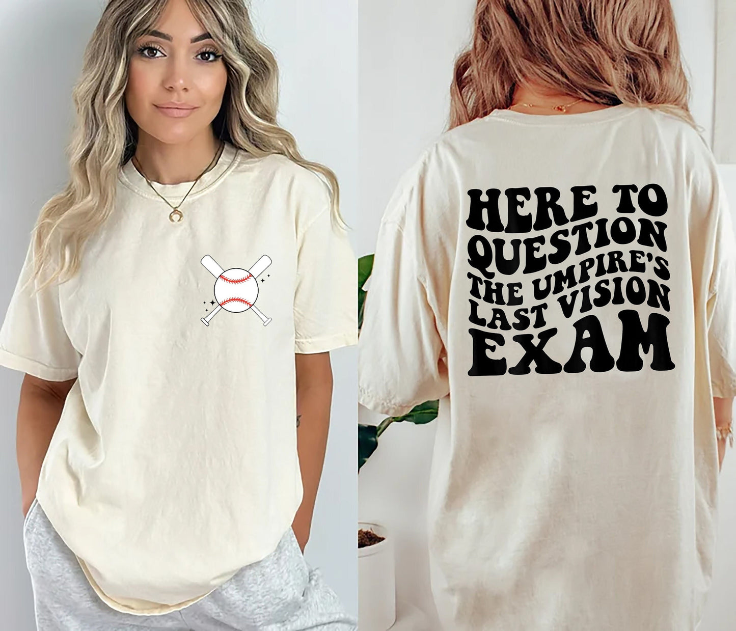 Here To Question The Umpire's Last Vision Exam Shirt, Baseball Gifts Shirt, Baseball Mom Shirt, Funny Baseball Shirt, Sports Mom Shirt