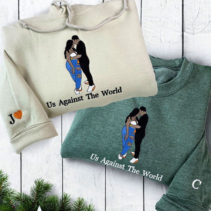 His & Hers Multi-pack Embroidered Crewneck Sweatshirts & Hoodies