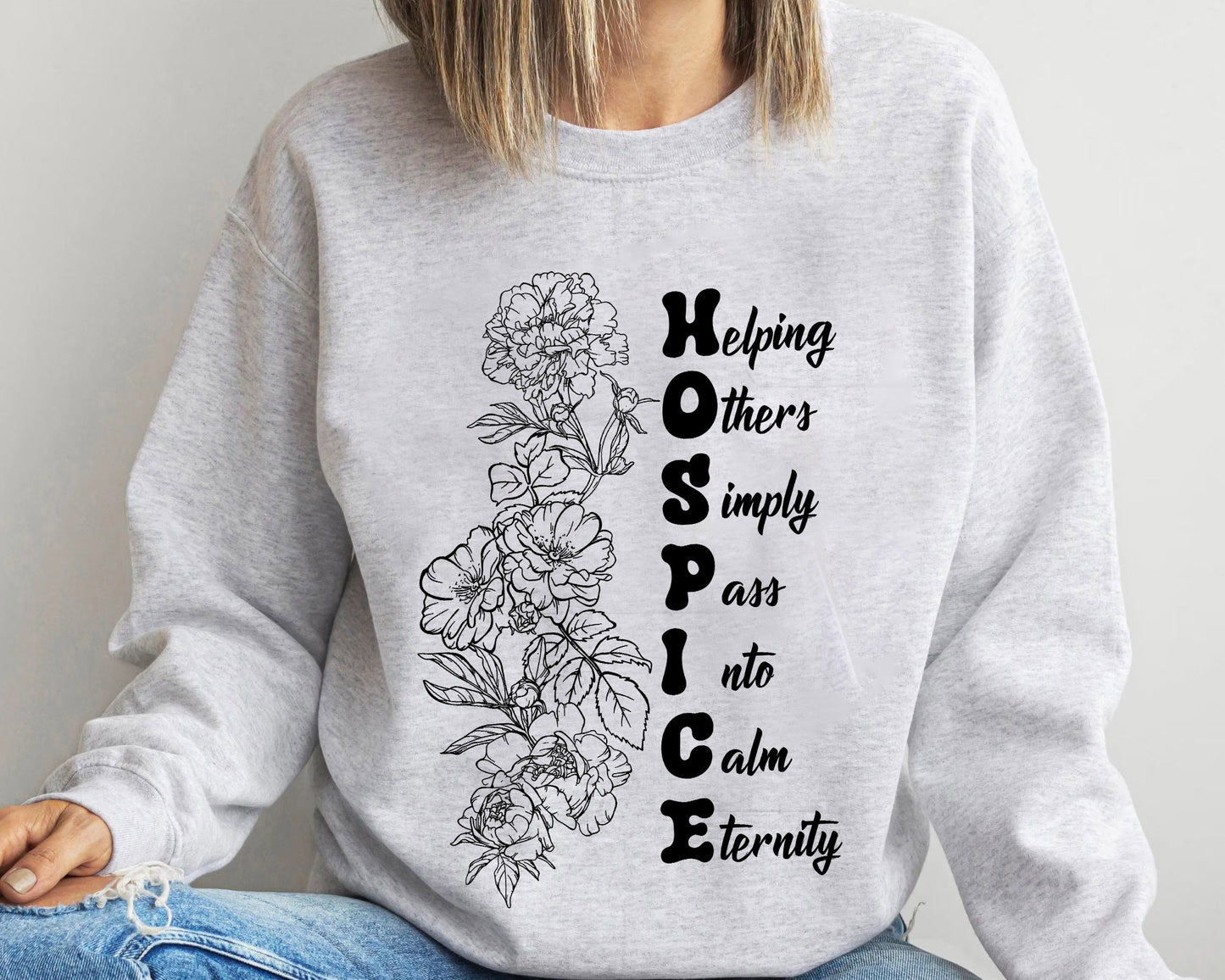 Hospice Nurse Sweathirt, Hospice Nurse Gifts, Palliative Care Shirts, Palliative Care Team Tee, Hospice Aide T-shirt, Hospice Social Worker