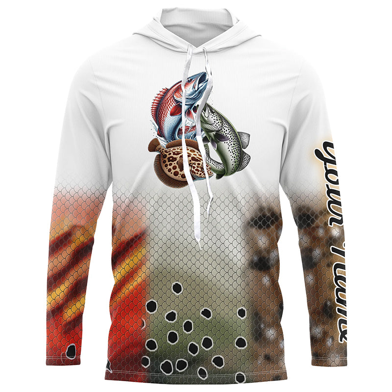 Personalized Texas slam custom name fishing shirt