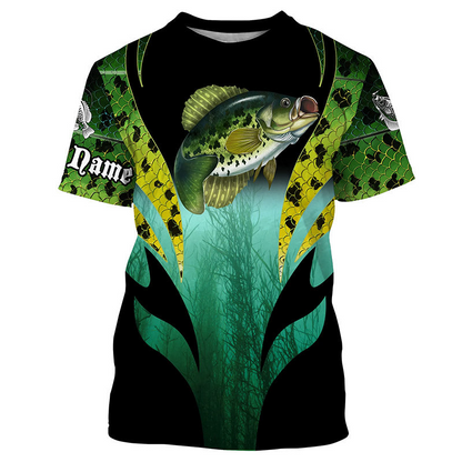Crappie Fishing scale long sleeve performance fishing shirts, hoodie