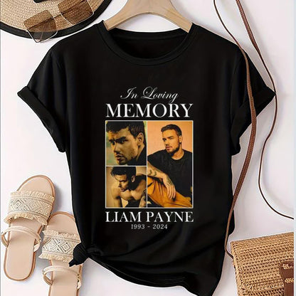 In Loving Memory Liam Payne T-Shirt, Liam Payne Fan Shirt, Liam Payne Fan Gifts, Liam Payne Merch, Liam Payne 1993-2024 Shirt, Liam Payne