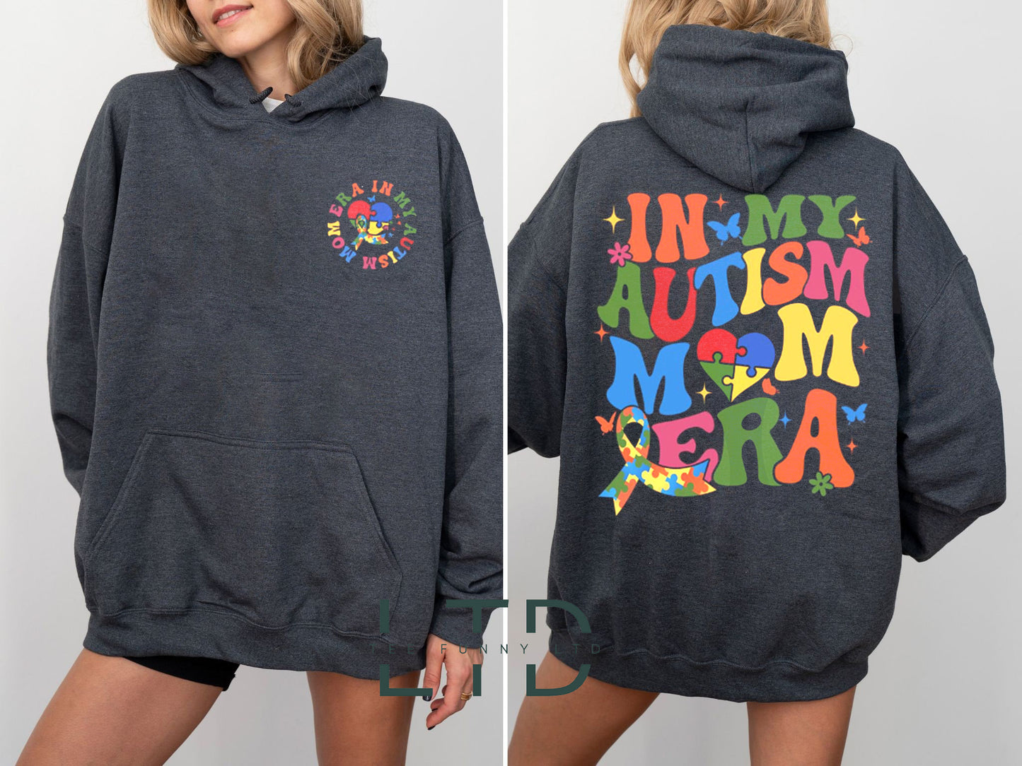 In My Autism Mom Era Shirt, Autism Puzzle Shirt, Autism Mama Tee, Autism Awareness Shirt,ADHD Shirt,Gift For Autism Mom,Neurodiversity Shirt