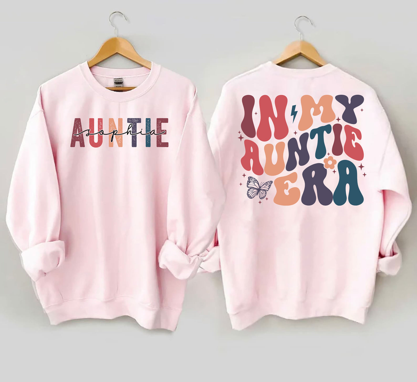 In My Auntie Era Hoodie, Aunt Era Shirt, Eras Shirt, Aunt Shirt, Baby Pregnancy Announcement for Aunt, Gift For Aunt, Aunt Birthday Gift