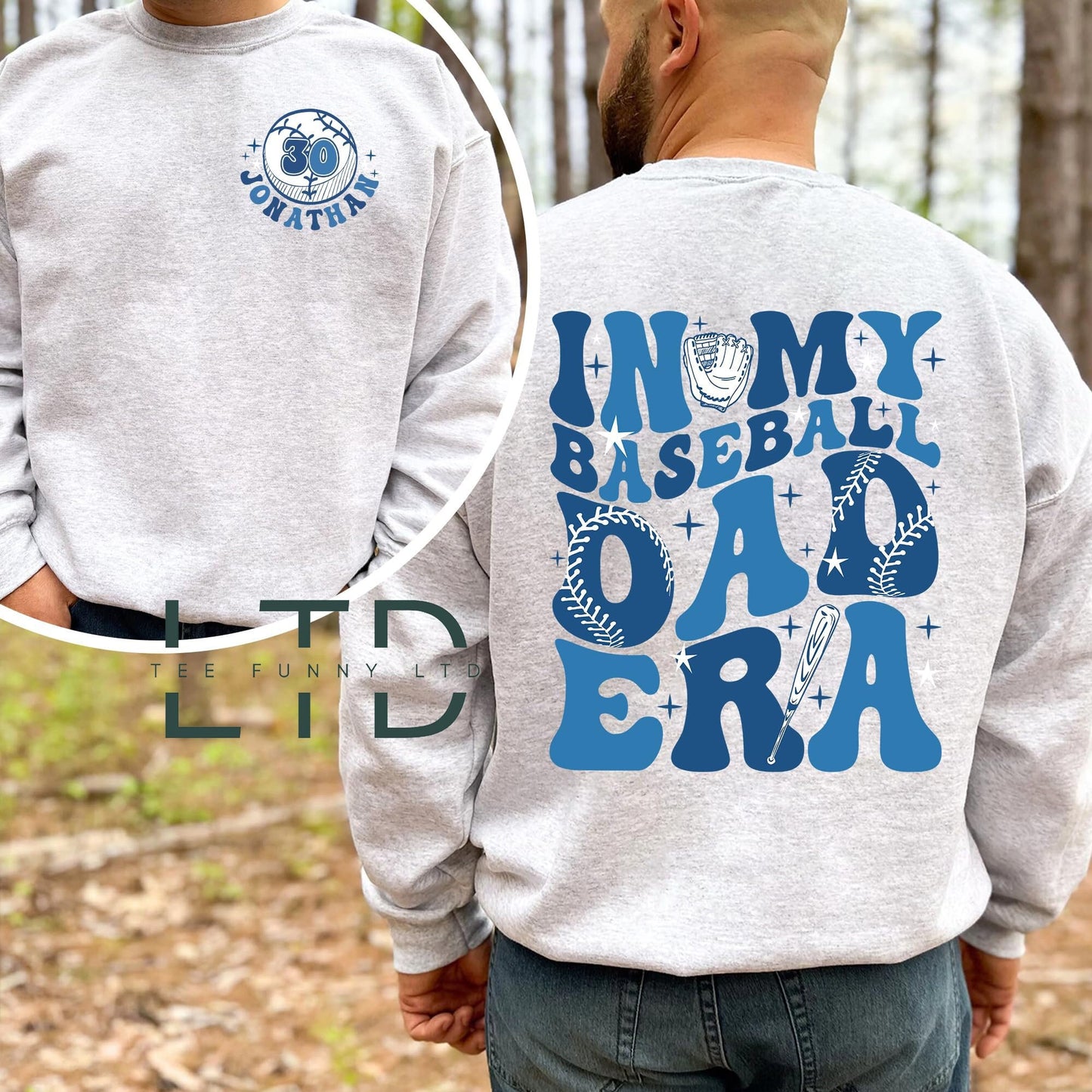 In my Baseball Dad Shirt,Fathers Day Gift,Gift For Dad,Baseball Lover,Sport Dad Shirt,In My Baseball Dad Era Shirt,Game Day Shirt,Dad Shirt