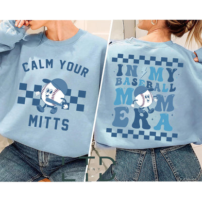In My Baseball Mom Era Shirt, Sports Mom Shirt, Mothers Day Shirt, Baseball Mom Shirt, Mom Shirt, Game Day, Mothers Day Gift, Gift For Mom