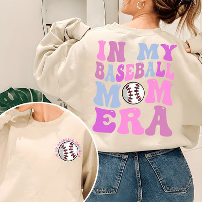 In My Baseball Mom Era Shirt, Baseball Mom Shirt, Baseball Mama Era, Baseball Mama Shirt, Gift For Baseball Mom, Baseball Shirt