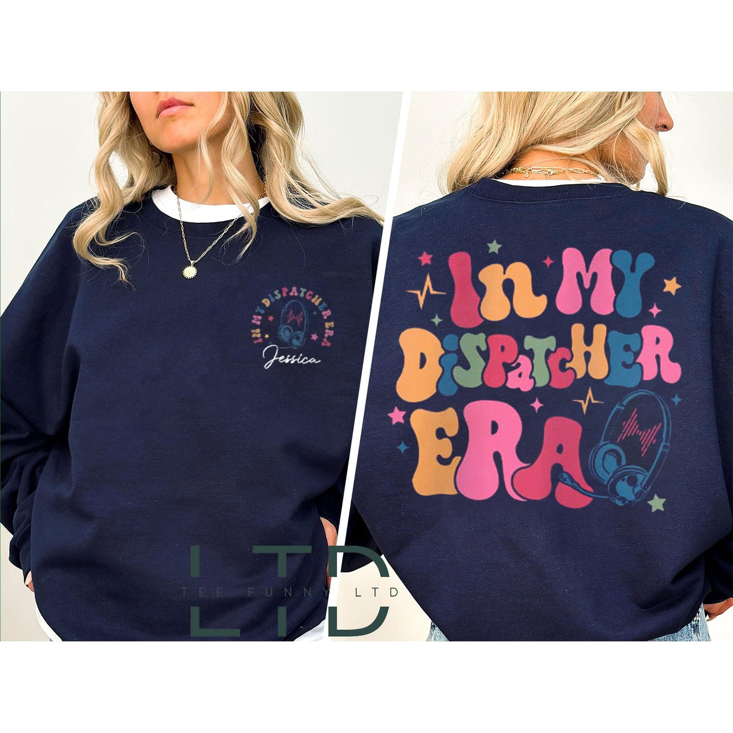 In My Dispatcher Era Shirt,911 Dispatcher Shirt,First Responder,Law Enforcement Shirt,Police Girlfriend Sweatshirt,Dispatch Girl Gift