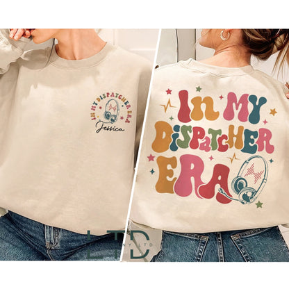 In My Dispatcher Era Shirt,911 Dispatcher Shirt,First Responder,Law Enforcement Shirt,Police Girlfriend Sweatshirt,Dispatch Girl Gift