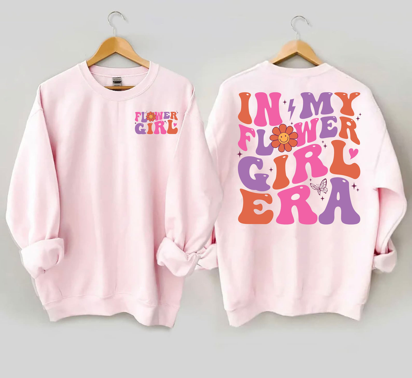 In My Flower Girl Era Hoodie, Flower Girl Shirt, Flower Girl Proposal, Wedding Shirt,Junior Bridal Party, Flower Girl Gift,Bridal Party