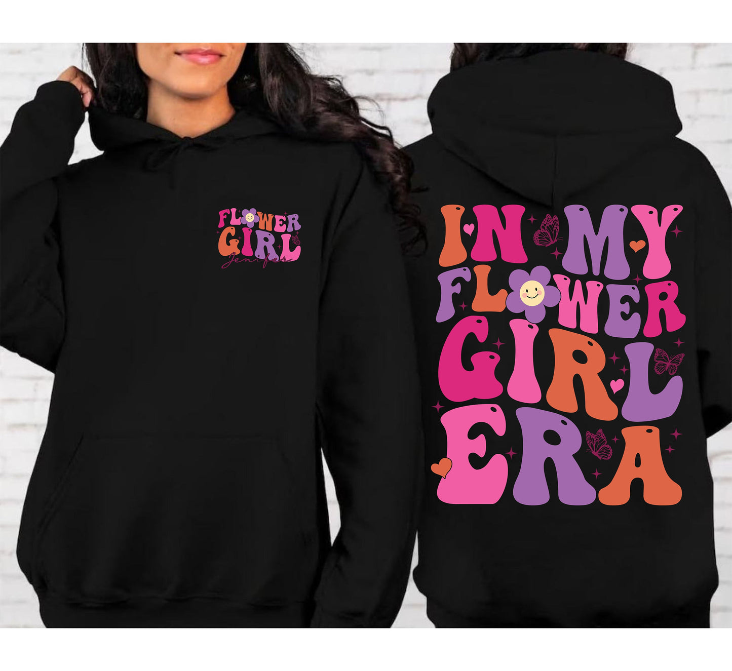 In My Flower Girl Era Sweatshirt, Flower Girl Shirt, Flower Girl Proposal, Wedding Shirt,Junior Bridal Party, Flower Girl Gift,Bridal Party