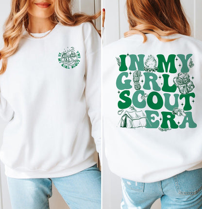 In My Girl Scout Era Shirt, Scout Girl T-shirt, Scout Life Tee, Camping Lover Shirt, Scout Leader T-shirt, Hiking Gifts For Her, Camp Lover