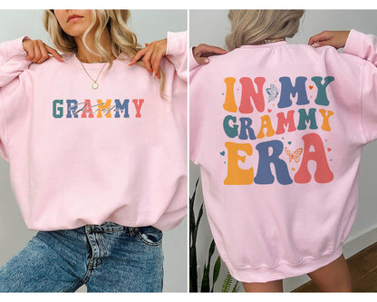 In My Grammy Era Shirt, Christmas Gift For Grammy, Family Shirt, Shirt For Grammy, Gift For New Grammy, Mother's Day Gift, Cute Gift tee