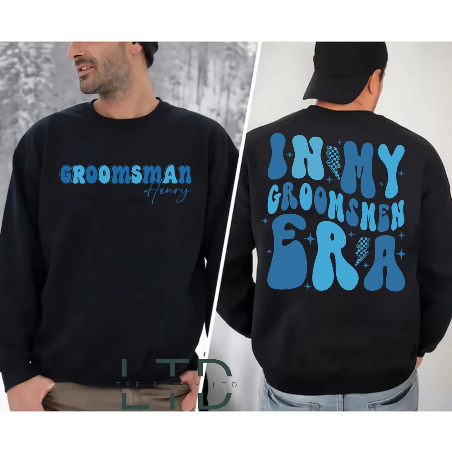 In My Groomsmen Era Shirt, Personalized Groomsmen Shirt, Groom Shirt, Man Of Honor, Brides man Shirt, Wedding Party,Groomsmen Proposal Gift
