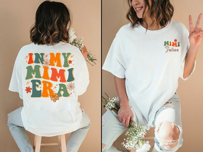 In My Mimi Era Shirt, Christmas Gift For Mimi, Family Shirt, Shirt For Mimi, Gift For New Grandma, Mother's Day Gift, Cute Gift sweatshirt