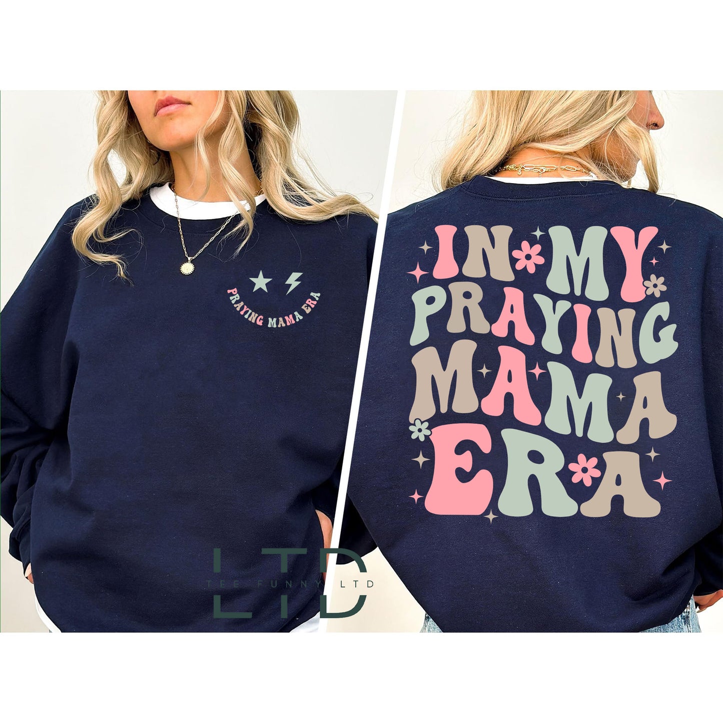 In My Praying Mama Era Shirt, Mothers Day Gift, Praying Mama Era, Praying Mom Era Sweater, Christian Mom, Easter Shirt, Gift For New Mom