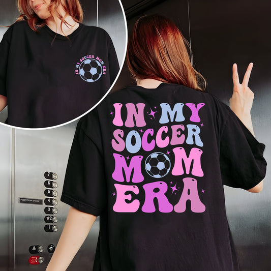 In My Soccer Mama Era Sweatshirt,Soccer Mom Era Shirt,Soccer Mom T shirt,Soccer Mom Era Crewneck,Gift For Soccer Mom,Gift For Soccer