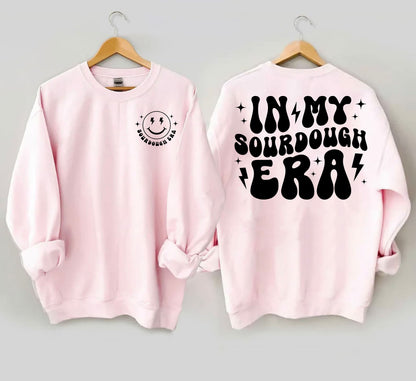 In My Sourdough Era Sweatshirt, Funny Homesteading Shirt, Breadmaking Tshirt, Funny Baking Tee Homemaker