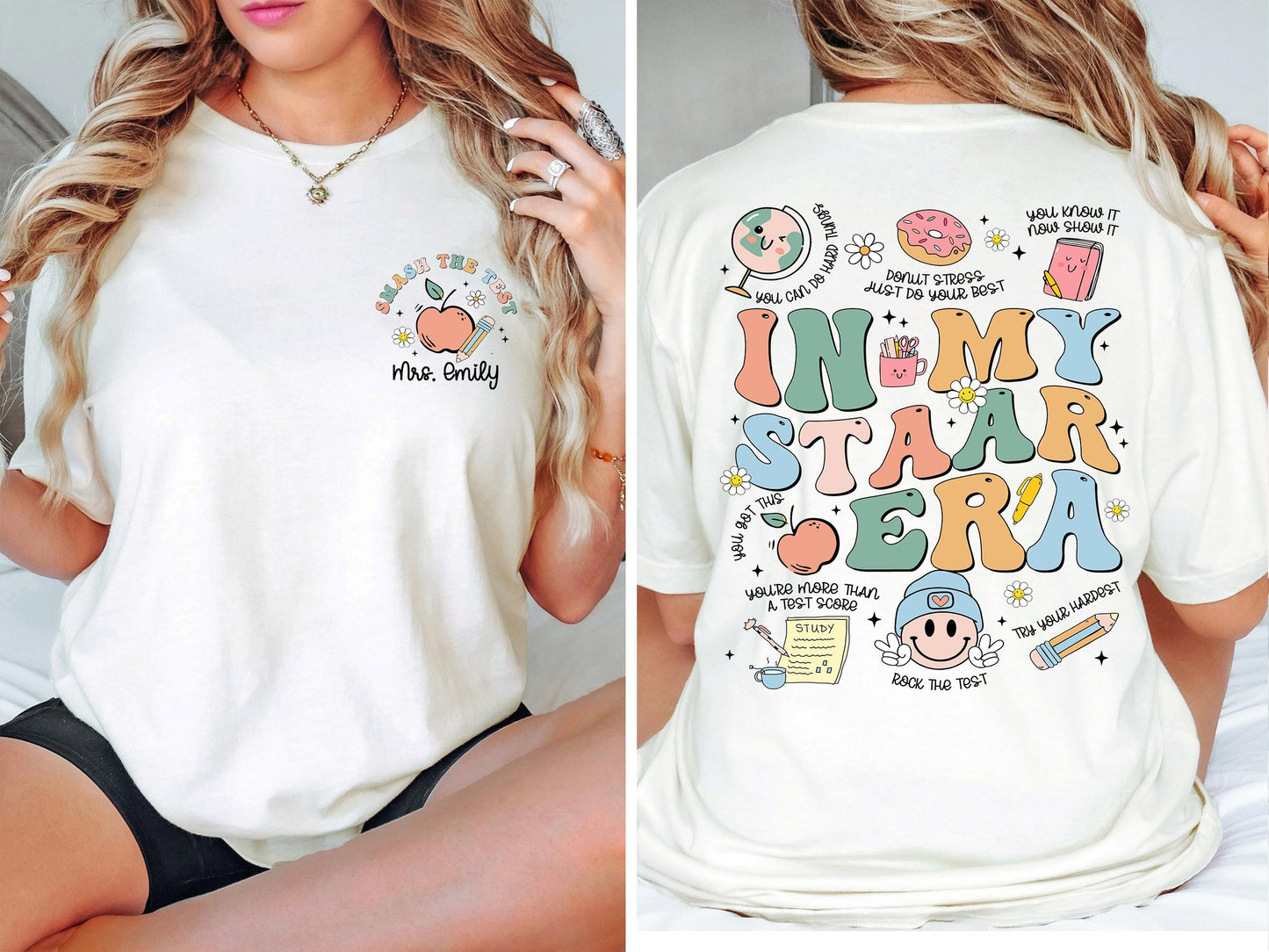 In My Staar Era Shirt, Teacher Test Day Tee, Teacher Team Shirts, Staar Testing Squad, State Testing Shirt, Teacher Appreciation Tee