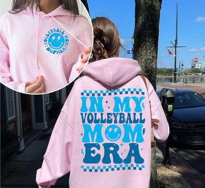 In My Volleyball Mom Era T-shirt, Custom Volleyball Shirt, Personalized Volleyball Mom Shirt, Mom Shirt, Volleyball Mom Game Day Shirt